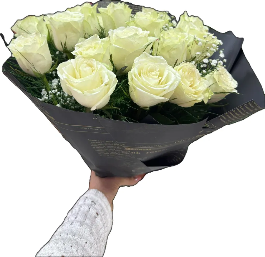 15 İthal Gül Buketi — DİA Flowers Belek