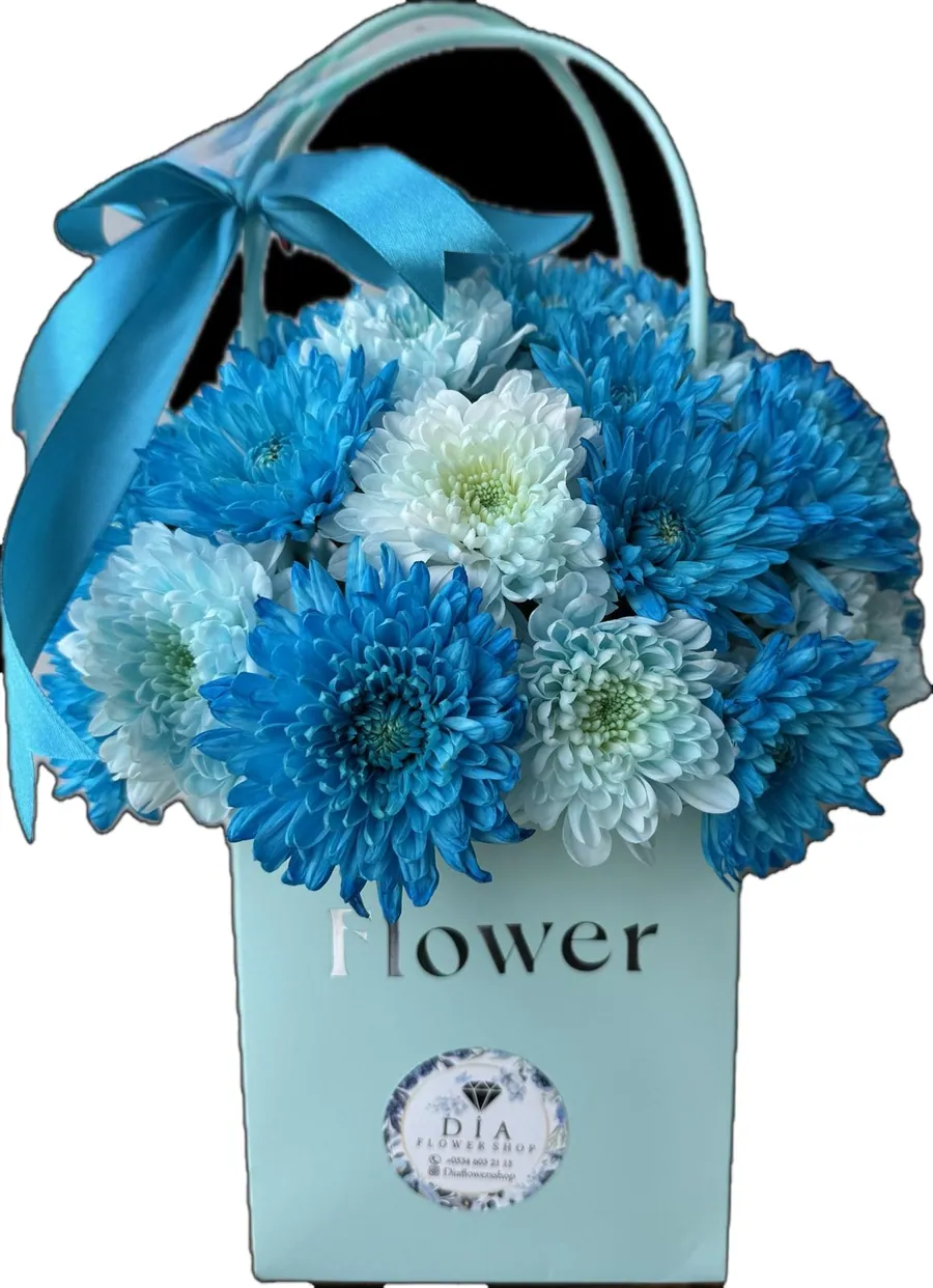 Çanta içinde aranjman — DİA Flowers Belek