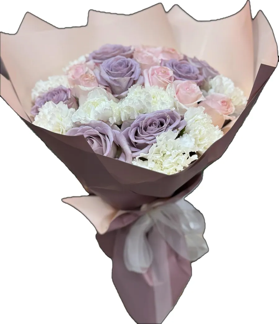 Pastel karışık buket — DİA Flowers Belek