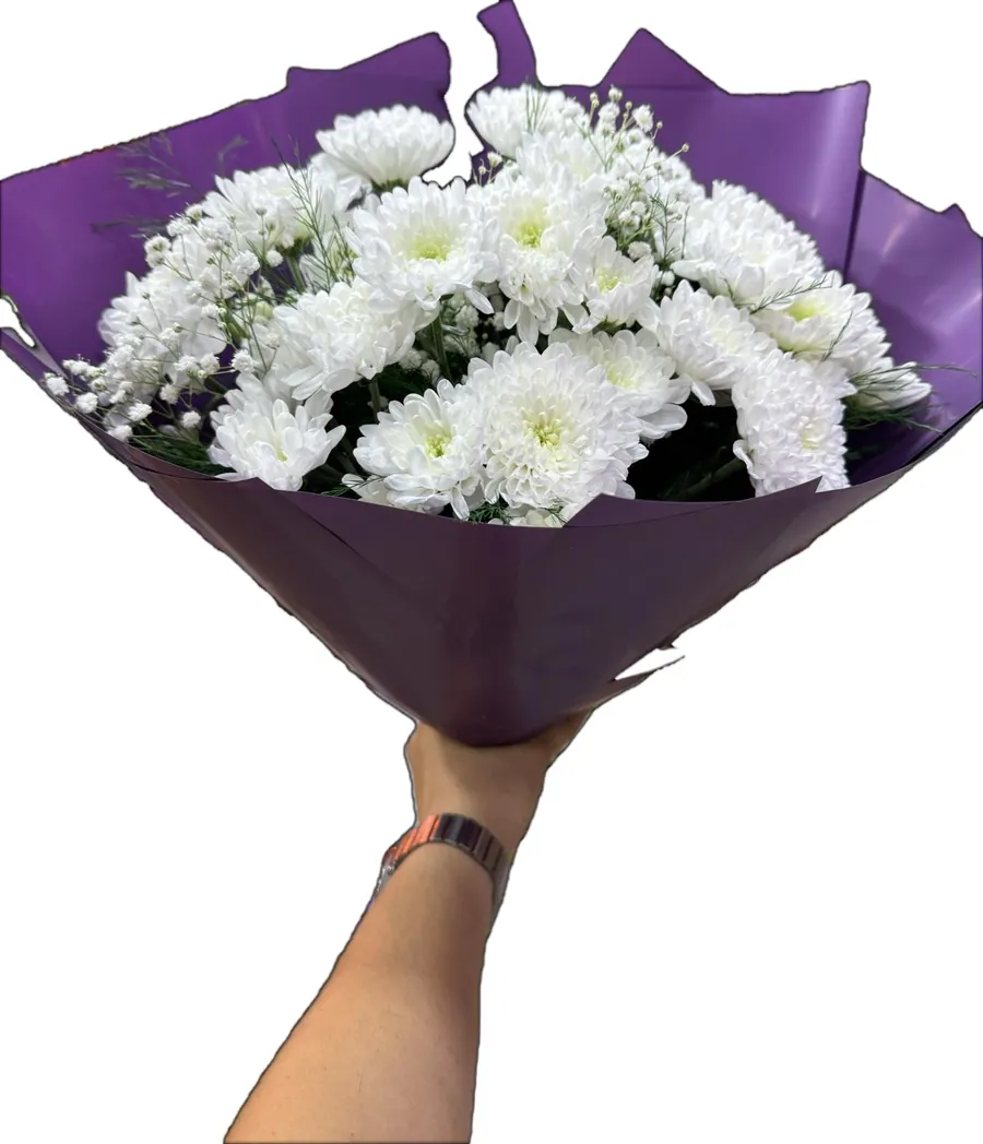Karışık Krizantem Buketi — DİA Flowers Belek