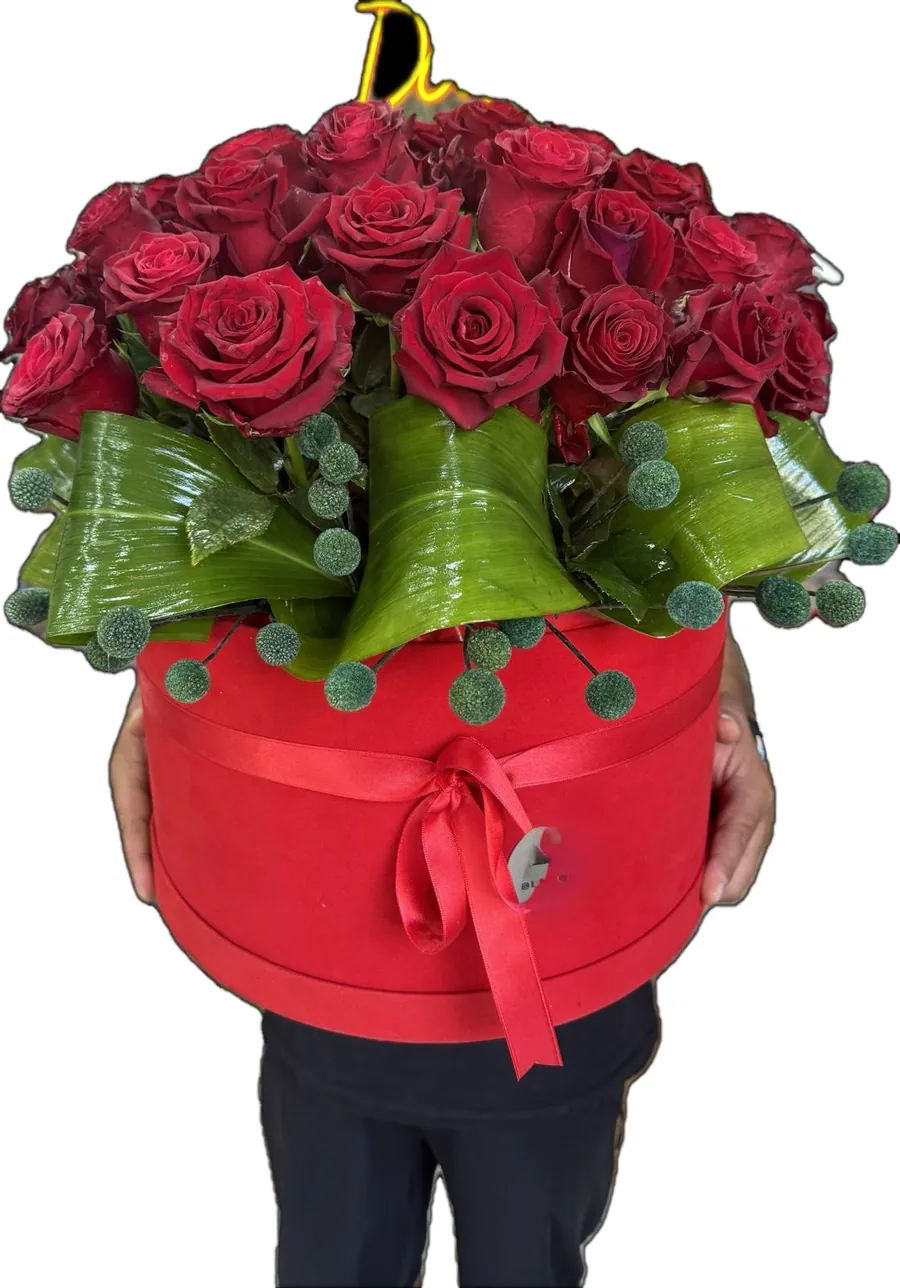 Kutuda aranjman — DİA Flowers Belek