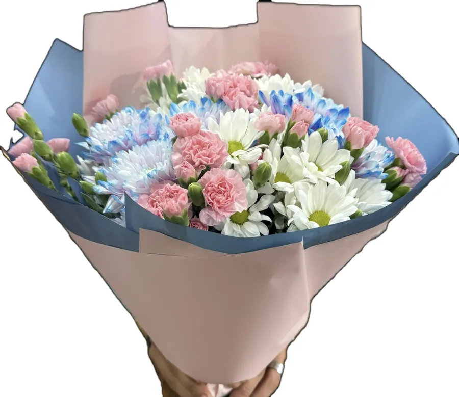 Mevsim çiçekleri buketi — DİA Flowers Belek